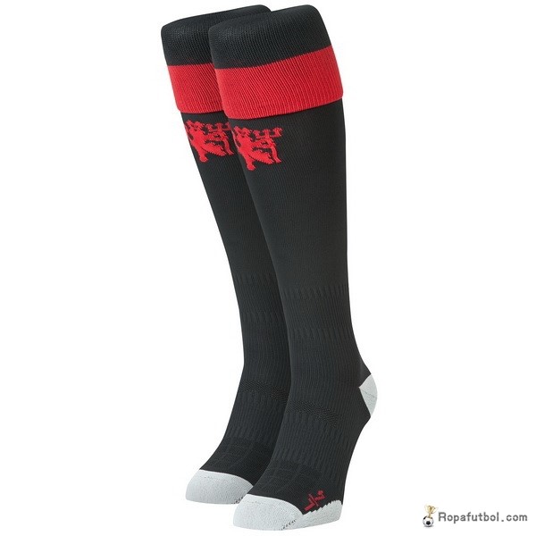 Calcetines Manchester United Replica Primera Ropa 2016/17 Negro